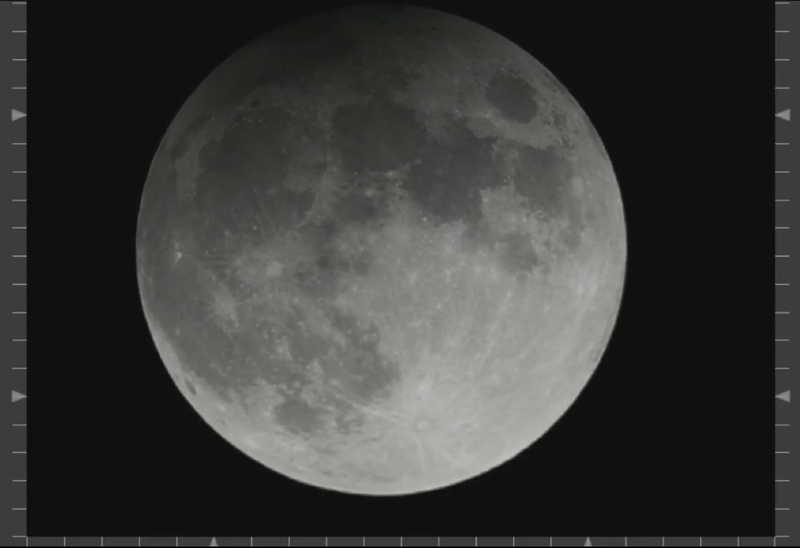 Screenshot aus dem Livestream von Space Videos aus Großbritannien